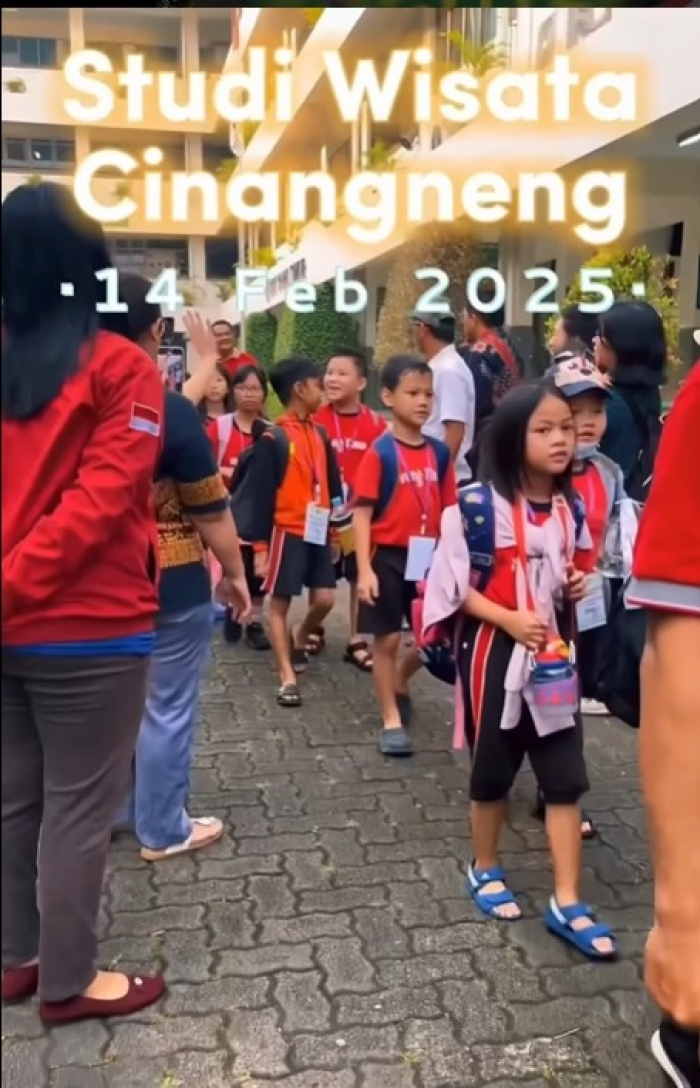 Studi Wisata ke Kampung Cinangneng Bogor untuk Anak Kelas 1-3